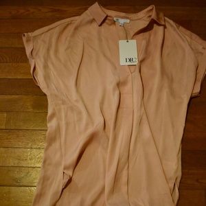 Hammered Satin Camp Shirt